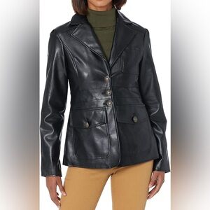 NWT Faux Leather Jacket